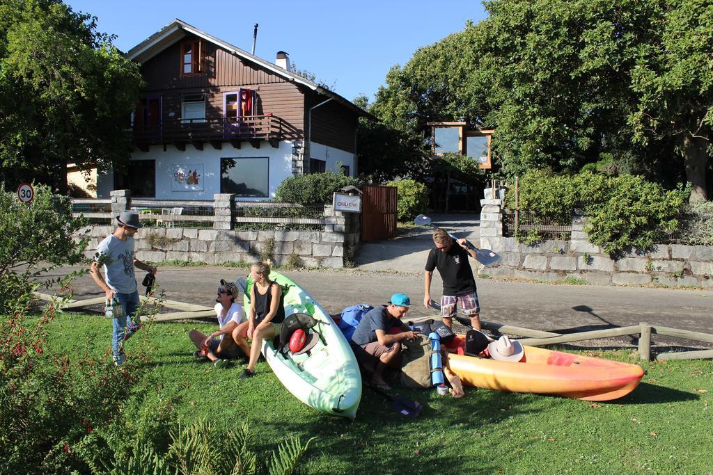 Chili Kiwi Lakefront Backpackers Pucón Exterior foto